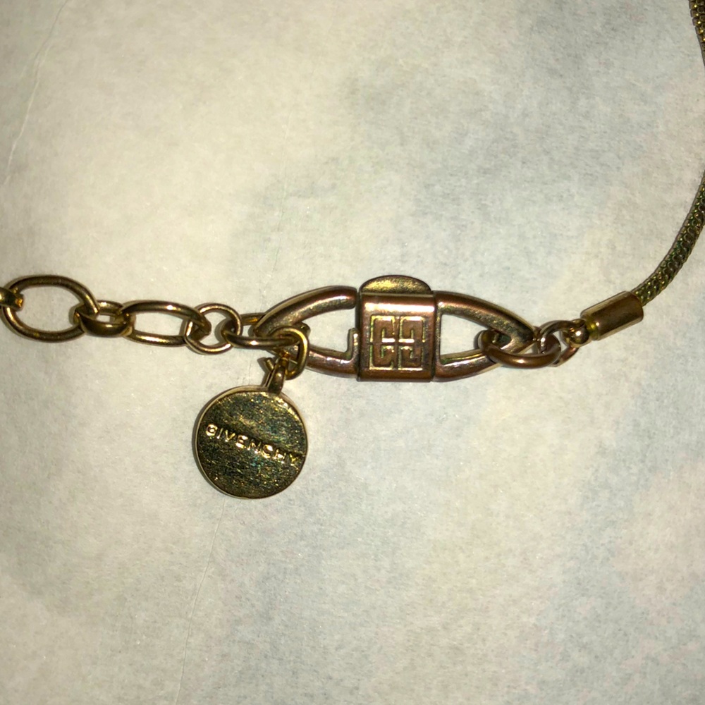 Authentic Givenchy Multi Shape Crystal Necklace. … - image 8